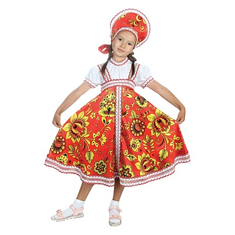 Русское народное платье-сарафан 